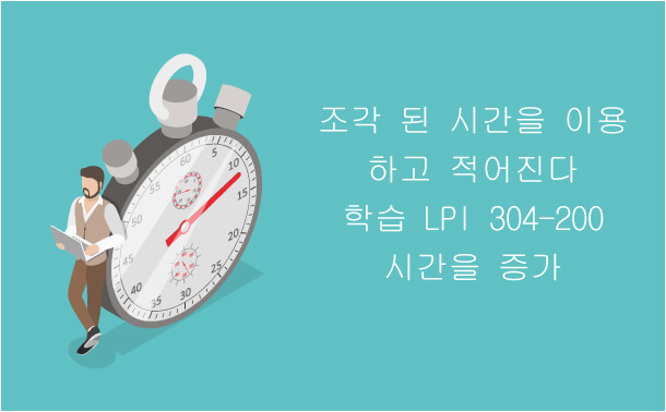 조각 된 시간을 이용하여 LPI 304-200 배울