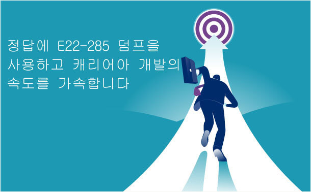 정답에 E22-285 덤프를 사용하기