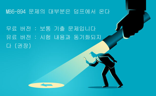 MB6-894 문제는 문제 집합에서 오는