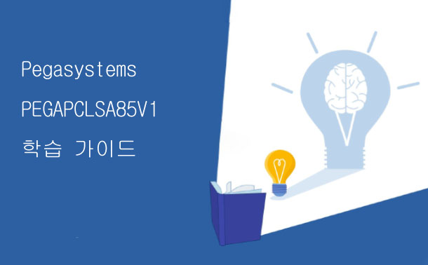 Pegasystems PEGAPCLSA85V1 학습 가이드