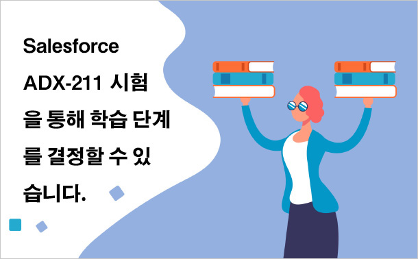 Salesforce ADX-211 시험을 통해 학습 단계를 결정할 수 있습니다.