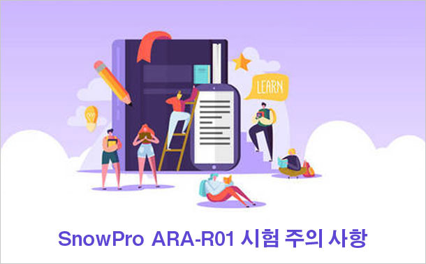 SnowPro ARA-R01 시험 주의 사항