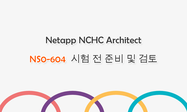 Netapp NCHC Architect NS0-604 시험 전 준비 및 검토
